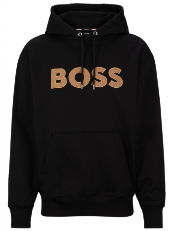 boss φουτερ hoodie sullivan 11 μαυρο σε προσφορά