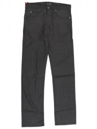 armani jeans παντελονι jeans j31 regular fit ελαστικο μαυρο