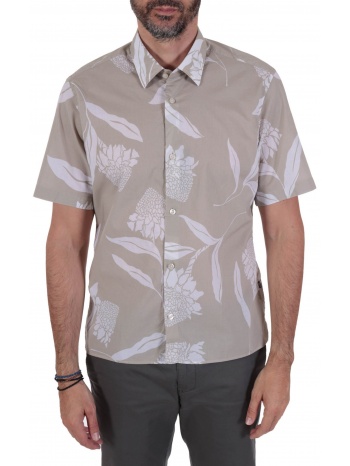 boss πουκαμισο lukka_f regular fit μπεζ σε προσφορά