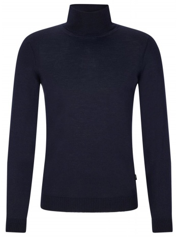 boss πλεκτο turtleneck musso-p μπλε σε προσφορά