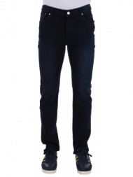 trussardi jeans παντελονι jeans 380 ιcon regular straight persian night μπλε