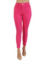 marella sport παντελονi ferro πεντατσεπο skinny ξεφτια τελειωμα φουξια