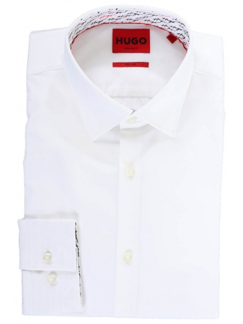 hugo πουκαμισο ekoy extra slim fit easy iron λευκο σε προσφορά