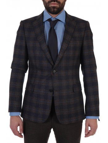 tom frank σακακι καρω reda 1865 super 110 γκρι-μπλε σε προσφορά