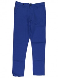 armani jeans παντελονι chino p60 slim ελεκτρκ μπλε