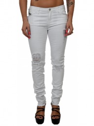 emporio armani παντελονι jeans j28 φθορες λευκο