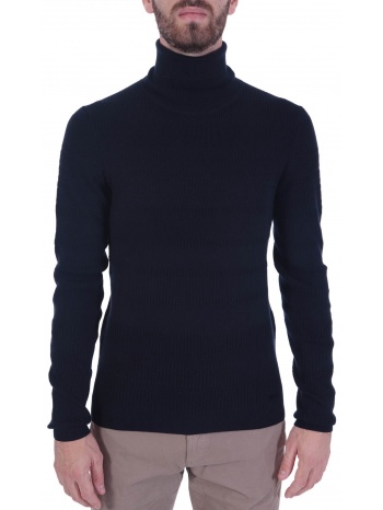 hugo πλεκτο rollneck smaximo μπλε σε προσφορά