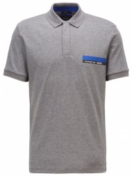 boss polo slim fit polston 21_ps porsche capsule γκρι
