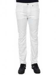 boss business παντελονι jeans delaware 3-ds slim fit λευκο