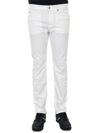 boss business παντελονι jeans delaware 3-ds slim fit λευκο σε προσφορά