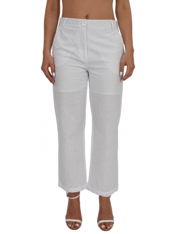 marella παντελονι cropped nil λευκο σε προσφορά