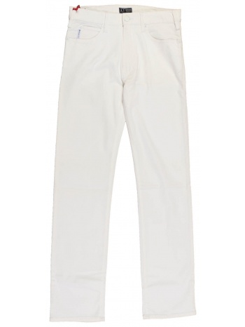 armani jeans παντελονι jeans j31 regular fit λευκο σε προσφορά