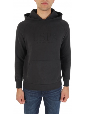u.s. polo assn φουτερ hoodie logo tyba μαυρο σε προσφορά