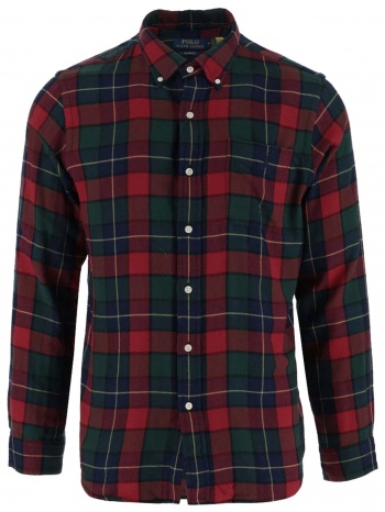 ralph lauren πουκαμισο καρω button down custom fit muti σε προσφορά