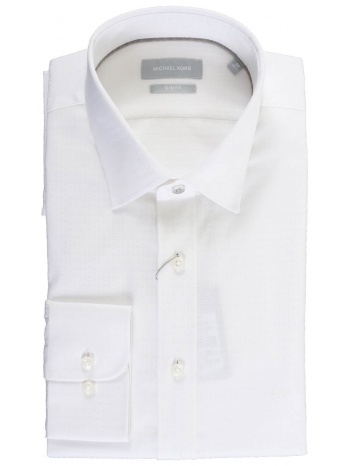 michael kors πουκαμισο rectangle slim fit easy care stretch