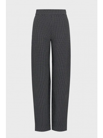 emporio armani παντελονα ψηλομεση μικροσχεδιο μαυρο σε προσφορά