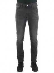 emporio armani παντελονι jeans j06 slim fit ανθρακι