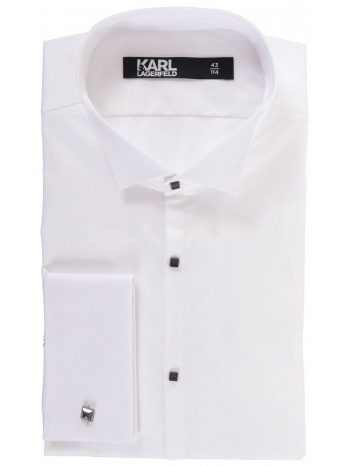 karl lagerfeld πουκαμισο σπαστος γιακας μανικετοκουμπο easy