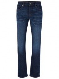 boss casual παντελονι jeans delaware 3-1 slim fit μπλε