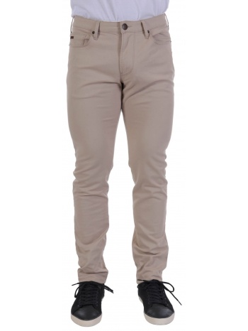 emporio armani παντελονι 5τσεπο j06 slim fit μπεζ σε προσφορά