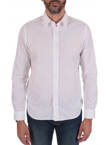 hugo πουκαμισο straight fit emero λευκο σε προσφορά