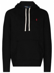 ralph lauren φουτερ hoodie logo μαυρο