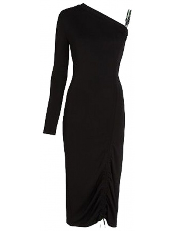 karl lagerfeld φορεμα midi cord detail jersey ενα μανικι σε προσφορά