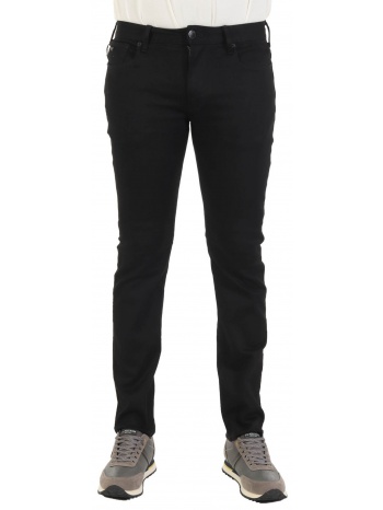 emporio armani παντελονι jeans j06 slim fit μαυρο σε προσφορά