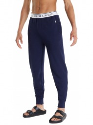ralph lauren παντελονι jogger sleep bottom logo μπλε