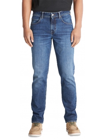 timberland παντελονι jeans slim fit μπλε