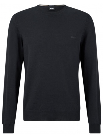 boss πλεκτο round neck botto-l μαυρο σε προσφορά
