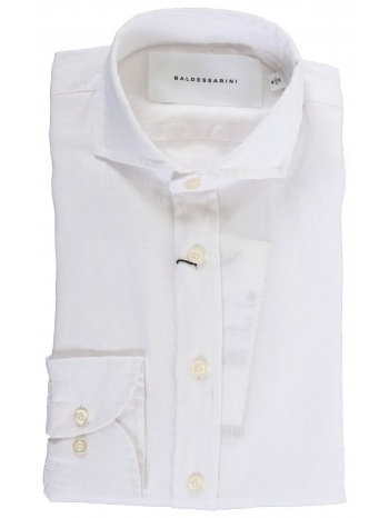 baldessarini πουκαμισο λινο λευκο σε προσφορά
