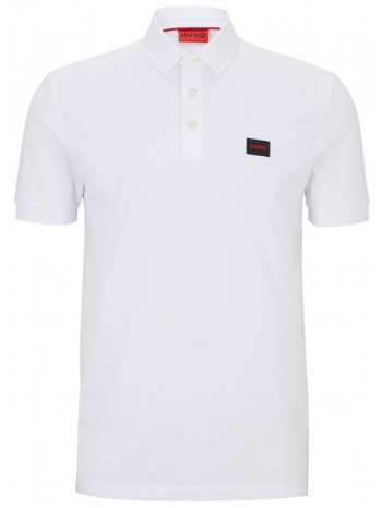 hugo polo slim fit dereso232 λευκο σε προσφορά