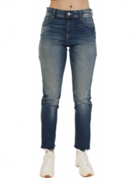 emporio armani παντελονι jeans woman j36 regular fit ξεφτια τελειωμα μπλε