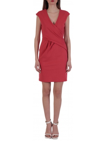 emporio armani φορεμα woman jersey dress v-neck ντραπε σε προσφορά