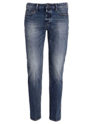 emporio armani παντελονι jeans j75 slim fit μπλε