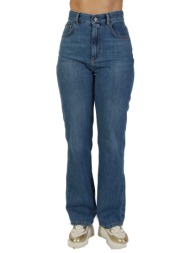 marella denim παντελονι jeans wleg1 wide leg μπλε