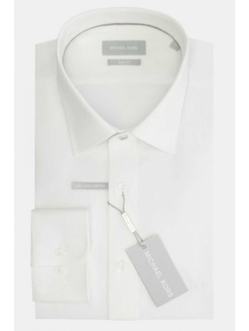 michael kors πουκαμισο μικροσχεδιο slim fit easy care