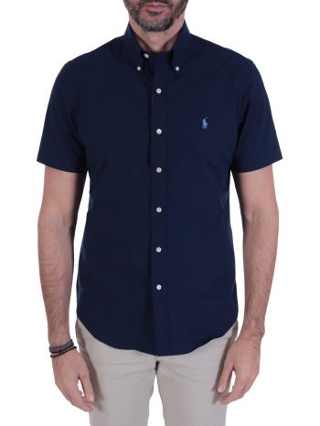 ralph lauren πουκαμισο button down custom fit μπλε σε προσφορά