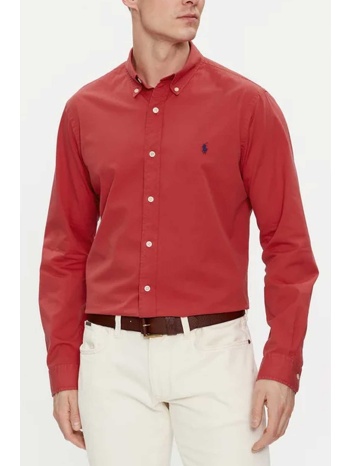 ralph lauren πουκαμισο button down custom fit feather σε προσφορά
