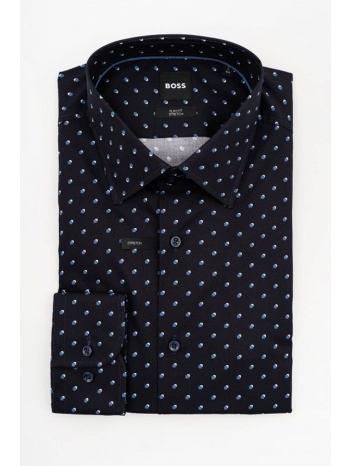 boss πουκαμισο πουα slim fit stretch h-hank-kent-c1-214 μπλε σε προσφορά
