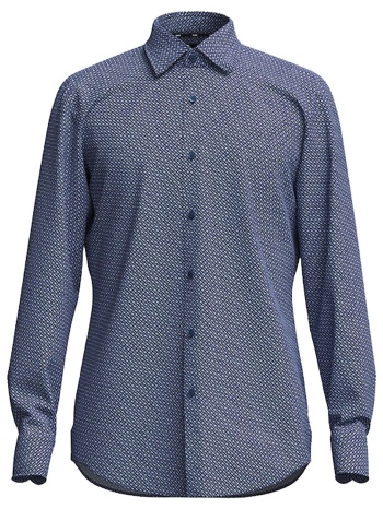 boss πουκαμισο allover logo slim fit stretch σε προσφορά