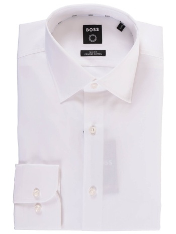 boss πουκαμισο slim fit stretch easy iron