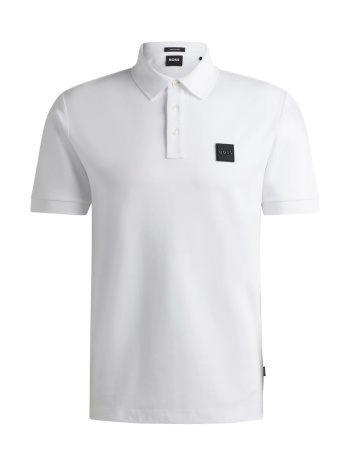 boss polo mercerised parlay 143 λευκο σε προσφορά