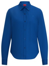 hugo πουκαμισο the essential shirt logo μπλε