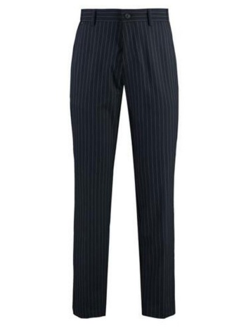 boss παντελονι chino ριγε slim fit p-genius-233f μπλε σε προσφορά