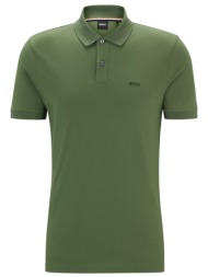 boss polo pallas πρασινο