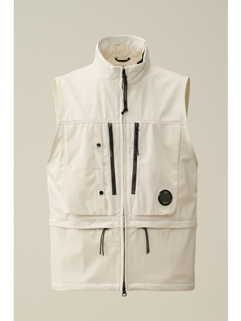 c.p. company μπουφαν αμανικο αδιαβροχο κρυφη κουκουλα εκρου σε προσφορά