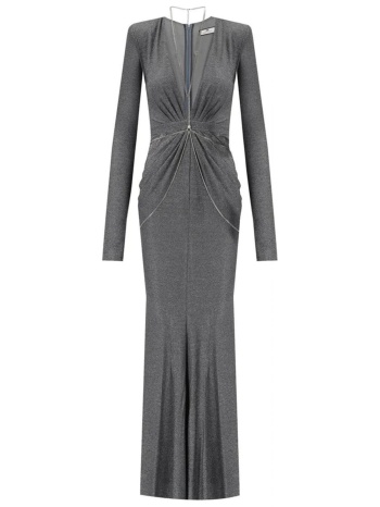 elisabetta franchi red carpet φορεμα maxi βατες τσεπες σε προσφορά