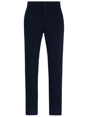 boss παντελονι chino tapered fit σκουρο μπλε σε προσφορά